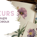 Aquarelle | Fleurs en 3 coups de pinceaux - Sans dessin