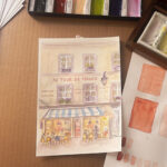 Atelier Live en visio | Aquarelle | Façades vivantes, l’âme de Paris