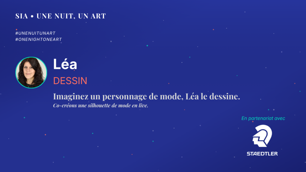 Une Nuit, Un Art | Imaginez un personnage de mode, Léa le dessine